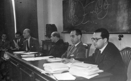 I Reunión Bianual de la SEN. Valencia, 2 de junio de 1950. Archivo Histórico de la SEN